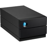 LaCie 2big RAID 8TB unidad de disco multiple Escritorio Negro, Unidad de disco duro negro, 8 TB, Unidad de disco duro, 3.5", 2,8 kg, Escritorio, Negro