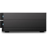 LaCie 2big RAID 8TB unidad de disco multiple Escritorio Negro, Unidad de disco duro negro, 8 TB, Unidad de disco duro, 3.5", 2,8 kg, Escritorio, Negro