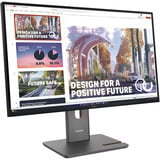 Lenovo ThinkVision P24QD-40 Monitor, Monitor LED negro, 60,5 cm (23.8"), 2560 x 1440 Pixeles, Quad HD, LCD, 6 ms, Negro