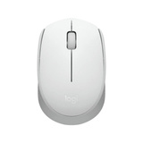 Logitech M171 Ratones, Ratón blanco, Ambidextro, Óptico, RF inalámbrico, 1000 DPI, Blanco