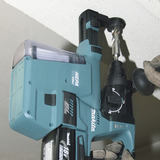 Makita Martillo combinado inalámbrico DHR243JWX2, 18 Voltios, Martillo perforador azul/Negro
