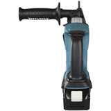 Makita Martillo combinado inalámbrico DHR243JWX2, 18 Voltios, Martillo perforador azul/Negro