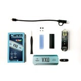 Patriot Carcasa SSD VXD M.2 PCIe RGB, Caja de unidades plateado