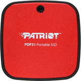 Patriot PDP31 Portable SSD 500 GB, Unidad de estado sólido negro/Rojo