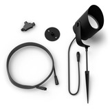 Philips Hue White & Color Ambance Lily XL Outdoor Spot Erweiterung, Luz de LED negro