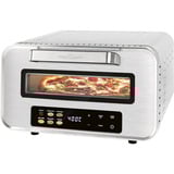 ProfiCook PC-PO 1323 Acero inoxidable, Horno de pizza acero fino cepillado