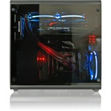 RAIJINTEK Thetis Window Escritorio Negro, Cajas de torre negro, Escritorio, PC, Negro, ATX, micro ATX, Mini-ITX, Aluminio, SPCC, 17 cm