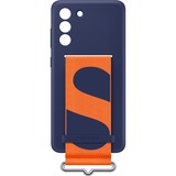 SAMSUNG EF-GG990TNEGWW accesorio para funda de teléfono móvil, Funda para teléfono móvil azul oscuro/Naranja, Mango, Marina, Naranja, Silicona, Samsung, Galaxy S21 FE