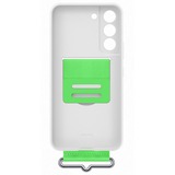 SAMSUNG EF-GS901T funda para teléfono móvil 15,5 cm (6.1") Blanco blanco/Verde, Funda, Samsung, Galaxy S22, 15,5 cm (6.1"), Blanco