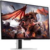 SAMSUNG S32DG800SU, Monitor de gaming plateado