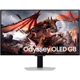 SAMSUNG S32DG800SU, Monitor de gaming plateado