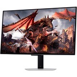 SAMSUNG S32DG800SU, Monitor de gaming plateado
