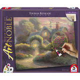 Schmidt Spiele My ArtNOBLE Thomas Kinkade - Rosebud Cottage, Pintura 