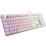 Sharkoon 4044951034239, Teclado para gaming blanco