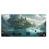 Sharkoon SKILLER SGP40 D6, Almohadilla de ratón para juegos azul verdoso/Multi color