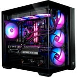 Thermaltake FTW RTX 5080 Black, Gaming-PC negro/Transparente