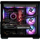 Thermaltake FTW RTX 5080 Black, Gaming-PC negro/Transparente