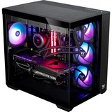 Thermaltake PC-000081-DE, Gaming-PC negro/Transparente