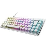 Turtle Beach TBK-3101-12-DE, Teclado para gaming blanco/Aluminio