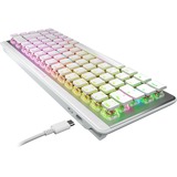 Turtle Beach TBK-3101-12-DE, Teclado para gaming blanco/Aluminio
