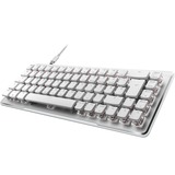 Turtle Beach TBK-3101-12-DE, Teclado para gaming blanco/Aluminio