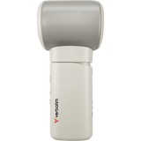 Verbatim Cool 'n' Go Aqua Breeze, Ventilador blanco/Plateado