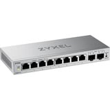 Zyxel GS1200-10V3 Switch Gigabit 10P, Interruptor/Conmutador gris