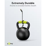 goobay Cable Toslink Plus negro/Plateado