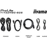 iiyama ProLite T1732MSC-B2S, Monitor LED negro (mate)