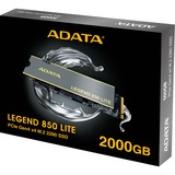 ADATA LEGEND 850 LITE 2 TB, Unidad de estado sólido gris oscuro/Dorado