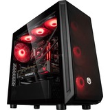 ALTERNATE ALT-HERO-AMD-001, Gaming-PC negro/Transparente