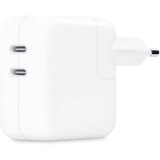 Apple Adaptador de alimentación Dual USB-C MW2K3ZM/A, 35 vatios, Cargador blanco