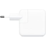 Apple Adaptador de alimentación Dual USB-C MW2K3ZM/A, 35 vatios, Cargador blanco