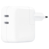 Apple Adaptador de alimentación Dual USB-C MW2K3ZM/A, 35 vatios, Cargador blanco