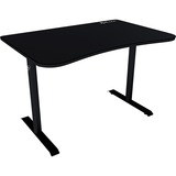 Arozzi Arena Fratello Negro, Gaming Desk negro, Derecho, Forma rectangular, MDF, Metal, Juego, Microfibra