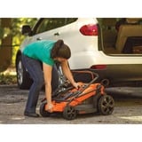 BLACK+DECKER Cortacésped LM2000 naranja/Negro