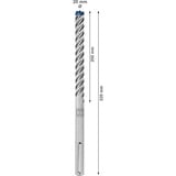 Bosch Expert Broca para martillo SDS Max-8X, Taladro Martillo perforador, Hammer drill bit, 2 cm, 320 mm, Concreto, Piedra, 20 cm