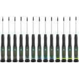 Bosch Juego de destornilladores de precisión, 13 piezas verde/Negro