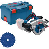 Bosch Juego de herramientas: Sierra circular a batería GKS 18 Volt 57 GX con hoja de sierra en L-BOXX, Kit de herramientas 