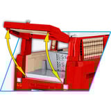 COBI COBI-24361, Juegos de construcción rojo/blanco