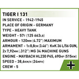 COBI Tiger I 131, Juegos de construcción 