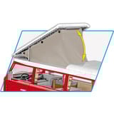 COBI Volkswagen T2a Camper Van Executive Edition, Juegos de construcción rojo/blanco