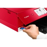 Canon PIXMA TS8352a Inyección de tinta A4 4800 x 1200 DPI Wifi, Impresora multifuncional rojo, Inyección de tinta, Impresión a color, 4800 x 1200 DPI, A4, Impresión directa, Rojo