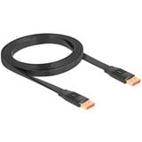 DeLOCK Cable plano DisplayPort 8K 60Hz negro