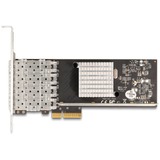 DeLOCK PCI Express x4 a 4 x ranura SFP Gigabit LAN i350, Adaptador de red 