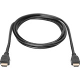 Digitus AK-330124-010-S, Cable negro
