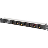 Digitus DN-95441, Regleta negro/Aluminio