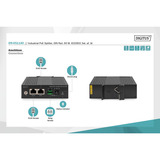 Digitus Divisor PoE Ethernet Gigabit, Industrial, 60 W, Splitter PoE 