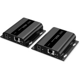 Digitus Set extensor HDMI IP PoE, Alargador de HDMI negro