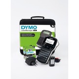 Dymo LabelManager ™ 280 QWERTZ Kitcase, Rotulador negro/Plateado, QWERTZ, D1, Transferencia térmica, Ión de litio, Negro, Plata